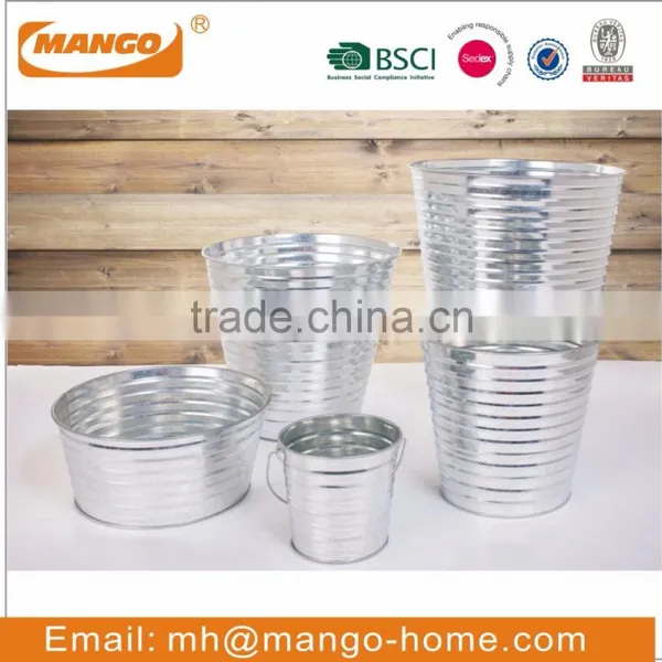 Colorful Mini Indoor Kitchen Metal Flower Pot photo-6