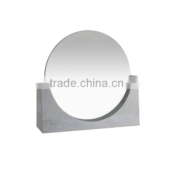 Wedding Gifts Desktop Mirror / Homeware Knock Down Concrete Mirror photo-3