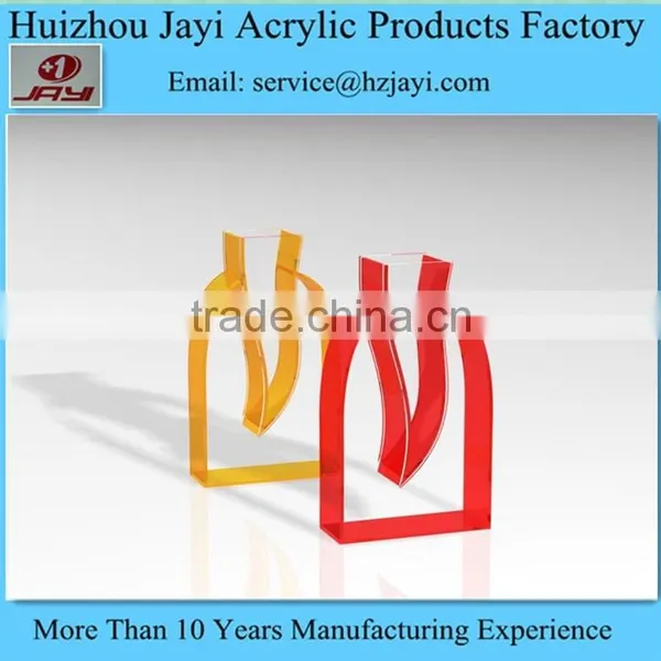 China Manufacturer Wholesale Acrylic Different Colored Glass Vase photo-3