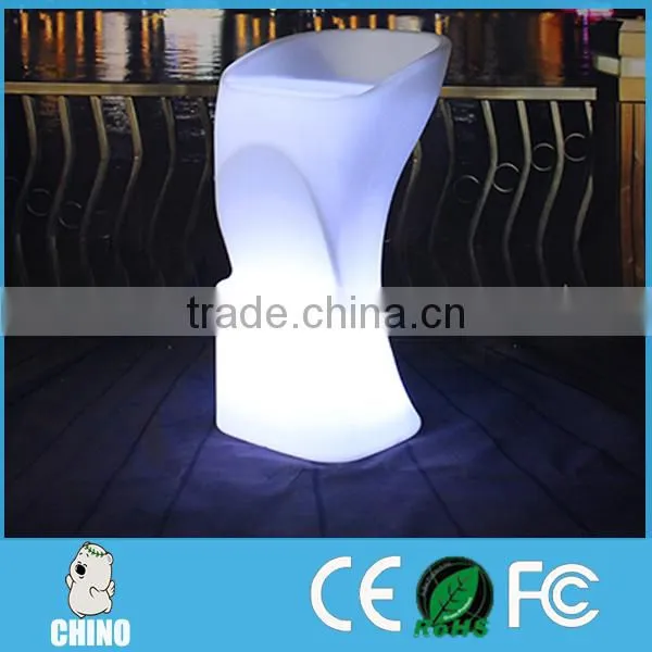 Outdoor Garden Decoration Plastic Made LED Illuminated Relax Chair photo-4
