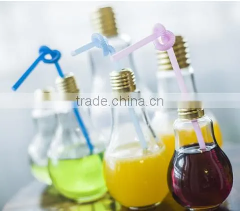50ml 100ml Light Bulb Shaped Plastic Bottle Shaker photo-3