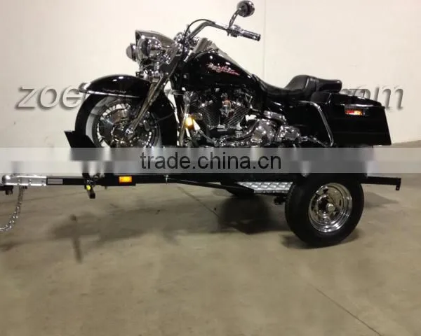 Collapsible Motorcycle Carrier Trailer With Single Wheel photo-6