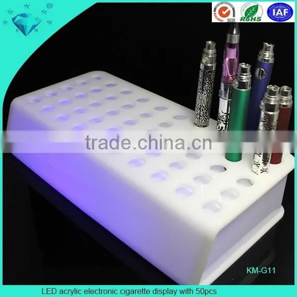 White Plastic Acrylic Ballpoint Pen Display Shelf for Retail Shop photo-6