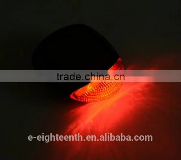 2016 Hot Cycling Bicycle Bike 5 LED Red Rear Tail Back UFO 180 Round Warning Lamp Light photo-2