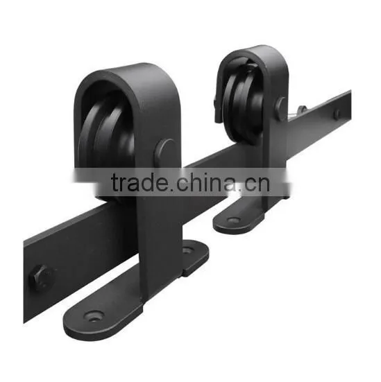 High Quality Main Oriental Iron Factory Entrance Gate Prefab Office Building Price Rubber Strip Sliding Gatehouse Door Hardware photo-2