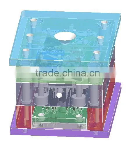 5 Outlet Switch Socket Injection Mould photo-4