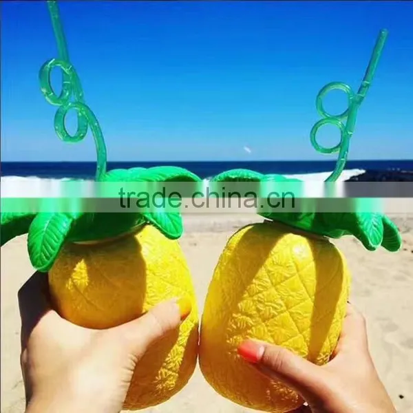 UCHOME Fancy Fruit Shape PP Drinking Water Bottle With Straw photo-3