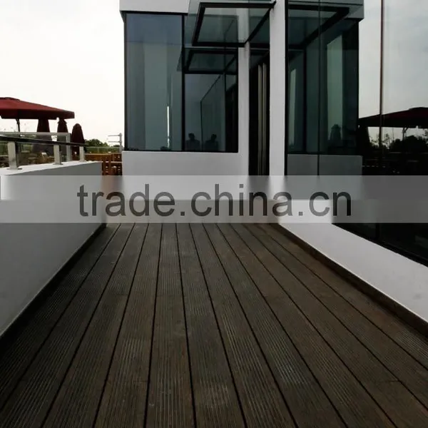 Dard Chocolate Termite Resistant Water Proof Strand Woven Bamboo Decking Flooring