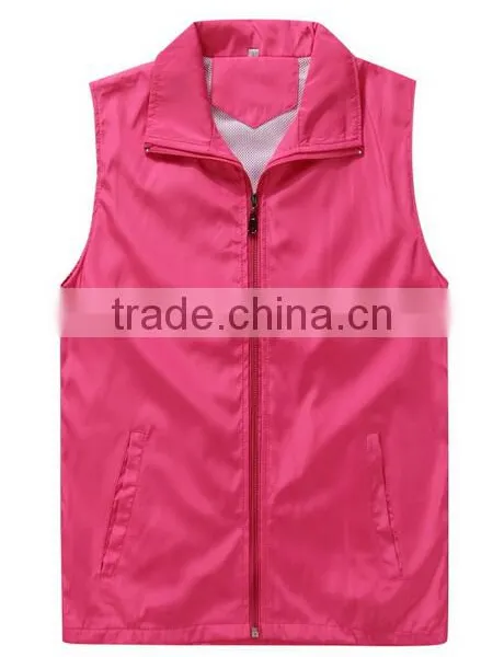 Colorful Unisex Logo Embroideried Safety Vest photo-4