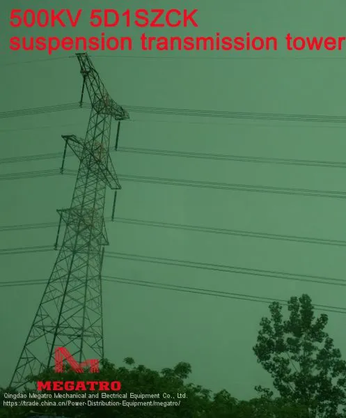 MEGATRO 500KV 5D1 SZCK Suspension Transmission Tower photo-4