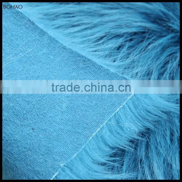 Factory Outlet Environmental High Quality Artificial Fox Fur Fabric photo-2