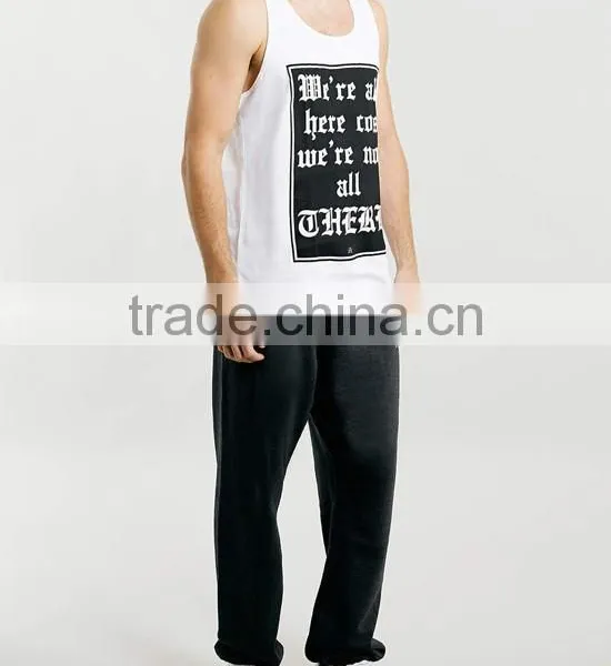Wholesale Hot Selling Screen Print Bulk White Tank Tops photo-2
