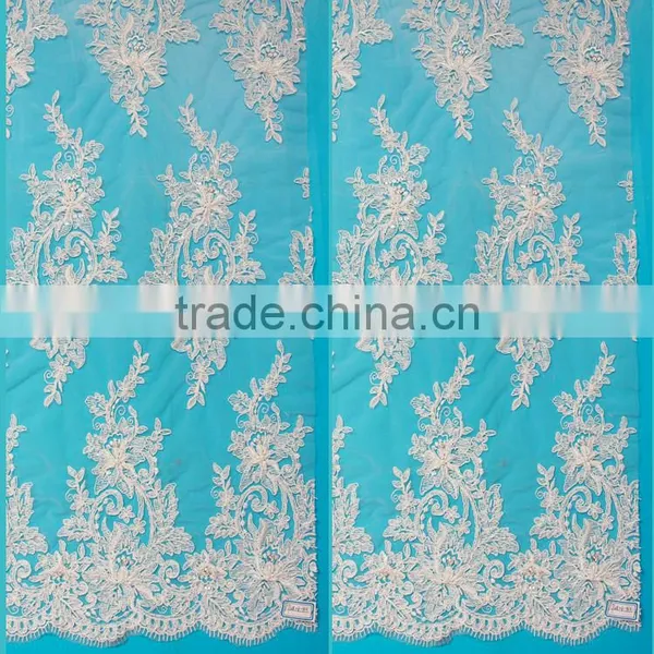 African Lace Dress Fabric for Wedding Dress Bridal Gown