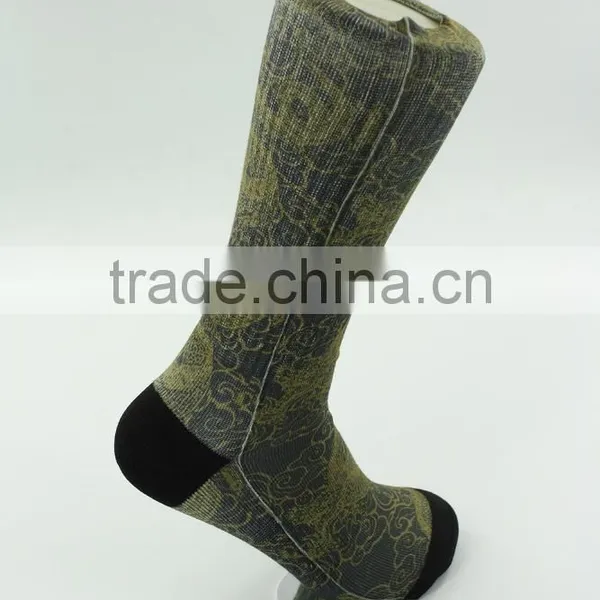 Men Sublimation Socks Polyester 3D Digital Printing Socks Free Samples photo-5