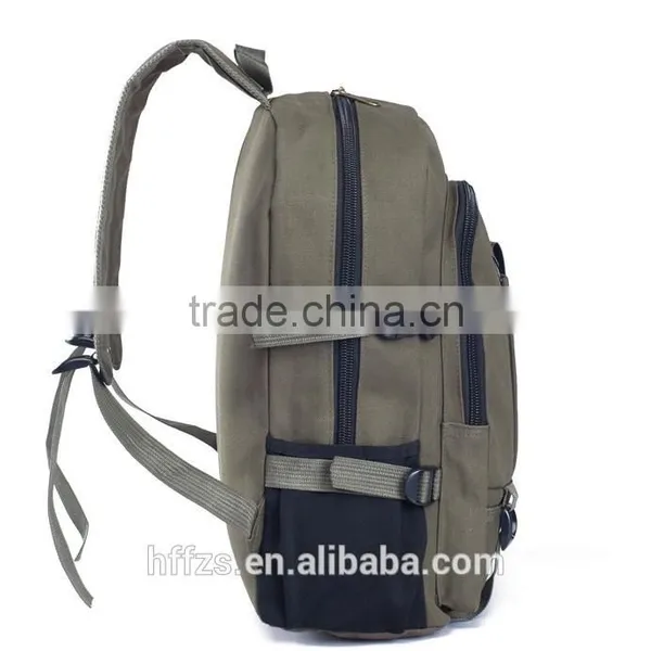 HFR-YB41 Korean Style Trend Explosion Models Selling Hiking Canvas Backpack Male photo-4