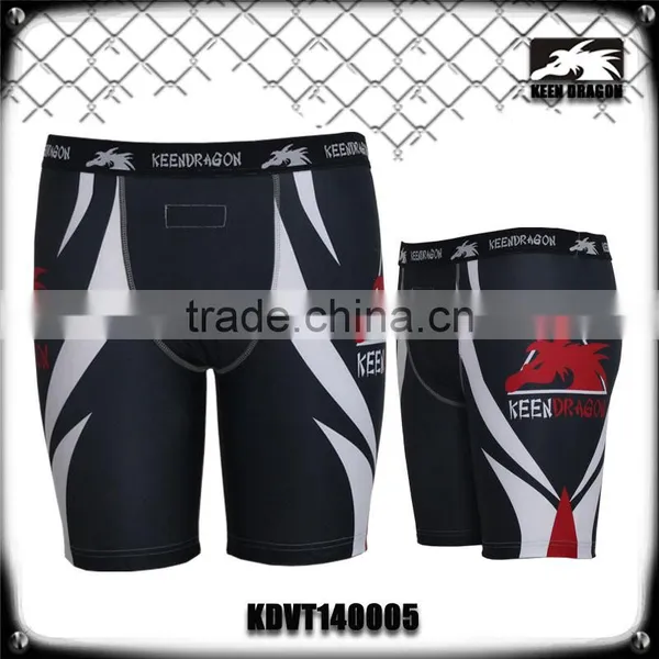 Custom Design Make Your Own Fitness Compression Mma Shorts