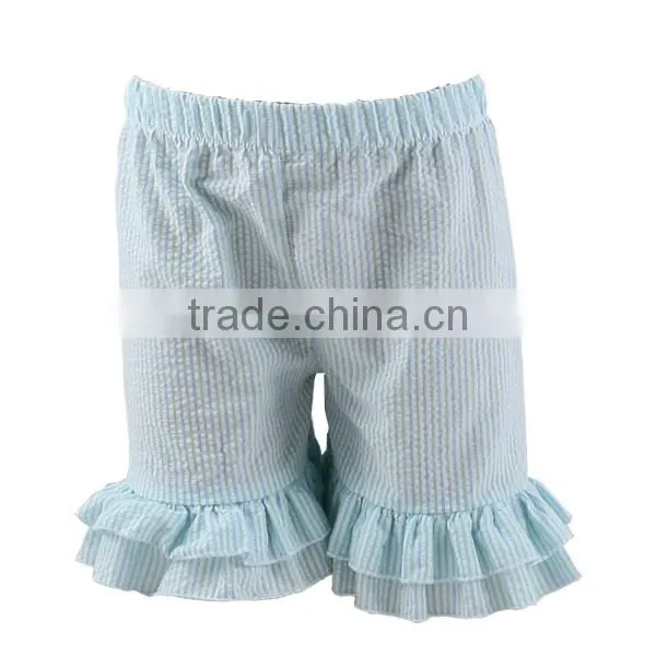 2017 Icing Ruffle Shorts Double Ruffle Shorts Cheap China Wholesale Kids Clothing photo-2