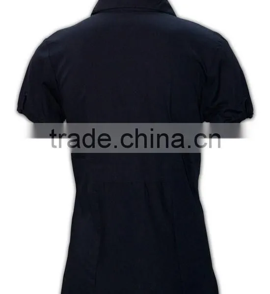 100% Cotton Design China Made Fashion Women's Latest Design Casual Shirt photo-3