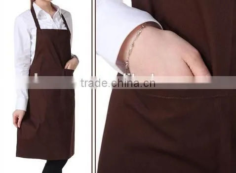 Spot Wholesale Solid Work Aprons Advertising Promotional Apron Aprons Customized Cafe Aprons photo-6