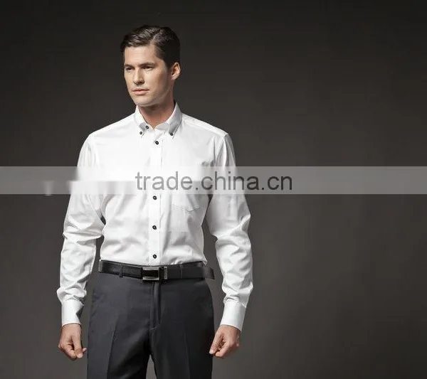 Latest Style Man Dress Shirts With Long Sleeve photo-6