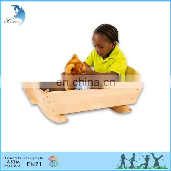 Wholesale Nursery School Montessori Equipment Wooden Toy Train photo-3
