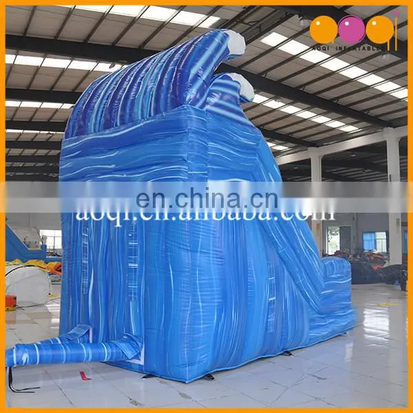 2017 China Popular Water Games Dolphin Inflatable Water Slides for Lake photo-5