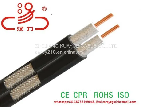 RG6 Coaxial Cable/Computer Cable/Data Cable/Communication Cable/Audio Cable/Connector photo-3