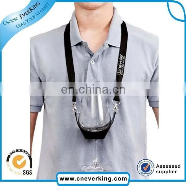 Portable Hand Free Stylish Hot Selling Cheap Wine Glass Lanyard photo-2