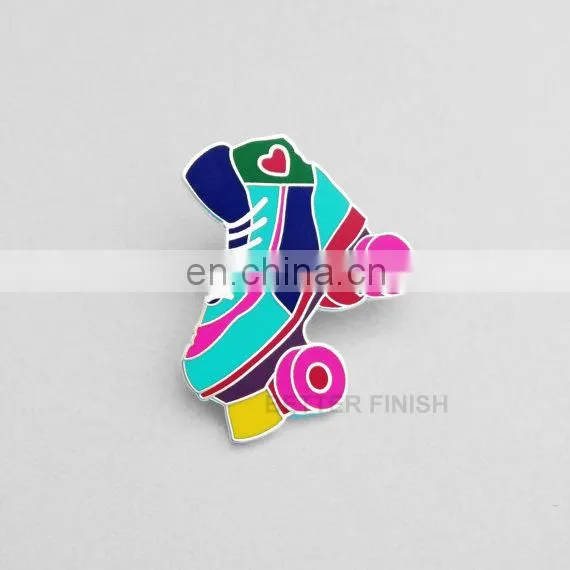 Custom Gold Hard Enamel Folk Art Lapel Pins Metal Pin Badge photo-5