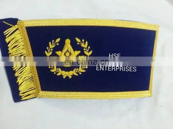 MASONIC REGALIA GRAND LODGE PAST MASTER CUFF'S BLUE photo-6