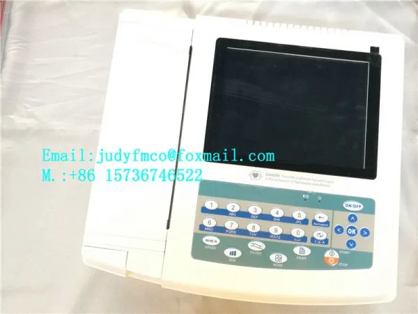 12 Channels ECG EKG Machine Electrocardiography Machine for Heat