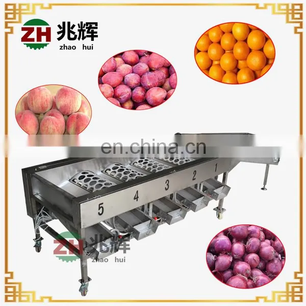 Convenient Durable Cherry Fruit Sorting Machine Cherry Fruit Grader With Best Price photo-7