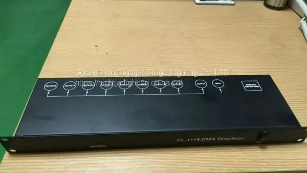 （NJ-SP08）8 Channel DMX Output Splitterroller photo-2