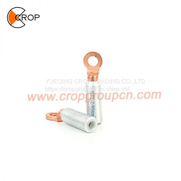 Wenzhou Yueqing Hot Sale Copper Crimp Cable Lug Cable Terminal Lug DTL Series photo-2