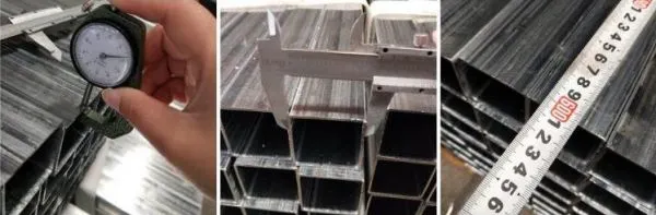 Ms Steel Square Tube/ Rectangular Steel Pipe/ Hollow Section photo-4