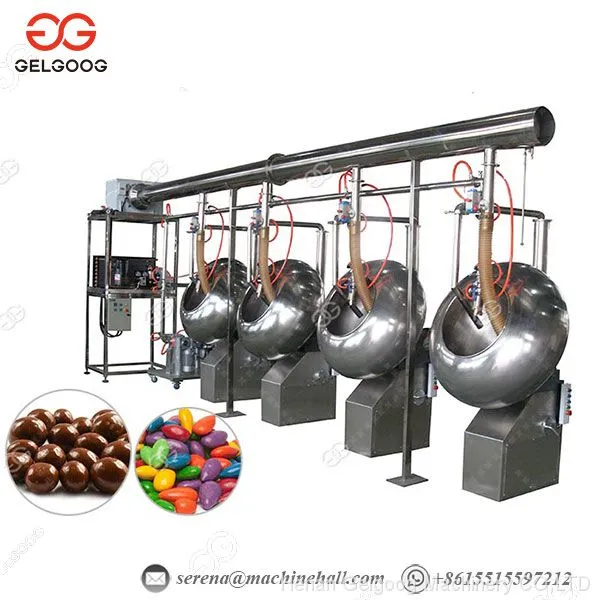 Commercial Industrial Nut Peanut Almond Chocolate Panning Machine Price photo-3