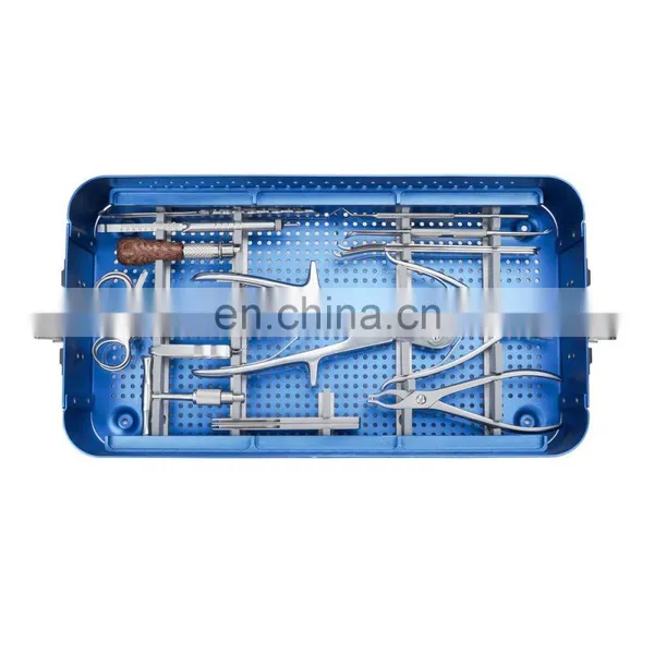 Medical Bone Trauma Plates Surgery Mini Fragment Instrument Set for Orthopedic Surgical Instruments photo-4