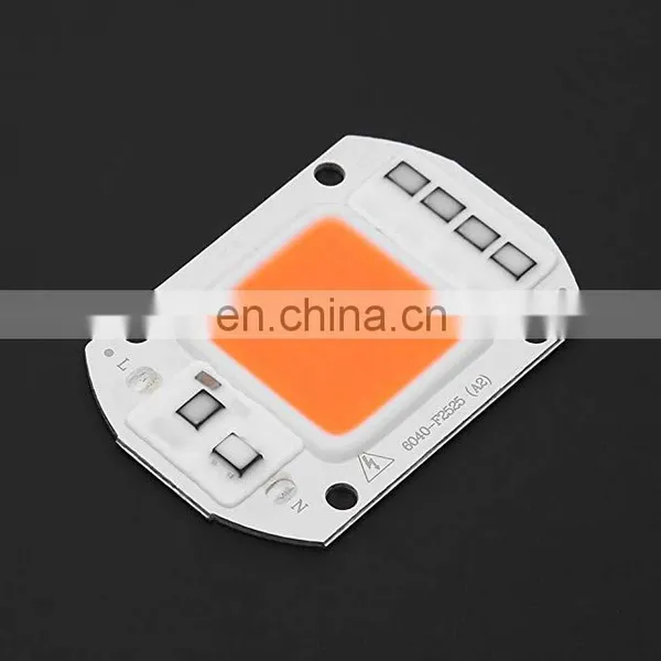 AC 110V 220V LED COB Chip Full Spectrum 50W For Indoor Plant Growth photo-6
