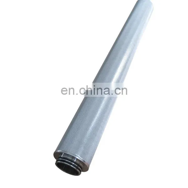 304 316 316L Sintered Stainless Steel Filter Element Cartridge Used in Front Filter for Water Treatment photo-3
