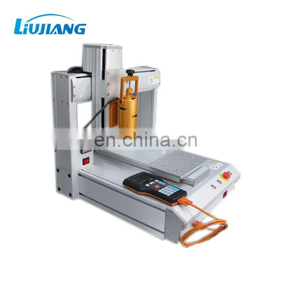 Automated Epoxy Resin 3 Axis Bench Dispensing Machine photo-3