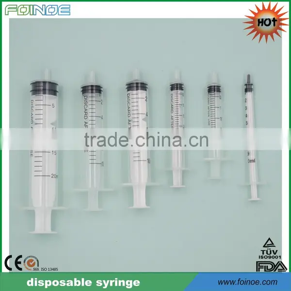 Three-parts Disposable Syringe photo-3