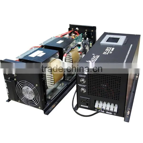 2KW Combined Charger Pure Sine Wave CPU LCD 12/24/48V Off Grid Solar Inverter photo-4