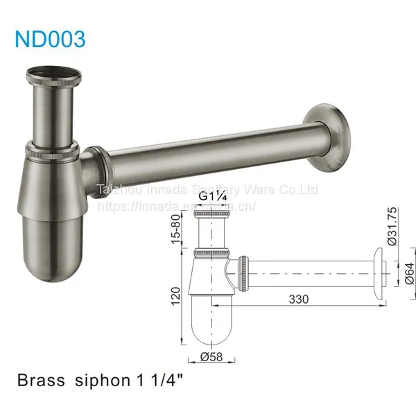Sanitary Ware Bottle Trap Siphon P Trap photo-2