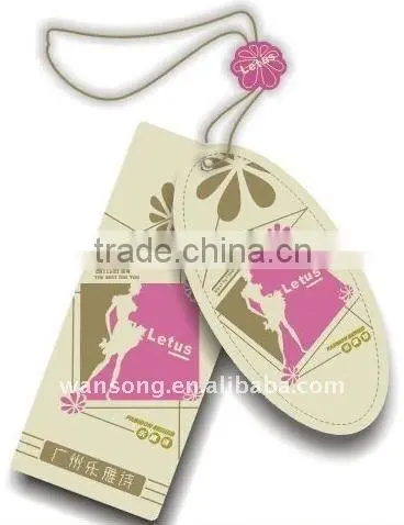 Embossed Logo Plastic Seal Tag, Brand Logo Hang Tag for Garment photo-4