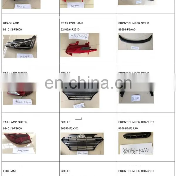 86511-F2AA0 Car Front Bumper For Elantra 2018 Sedan photo-3