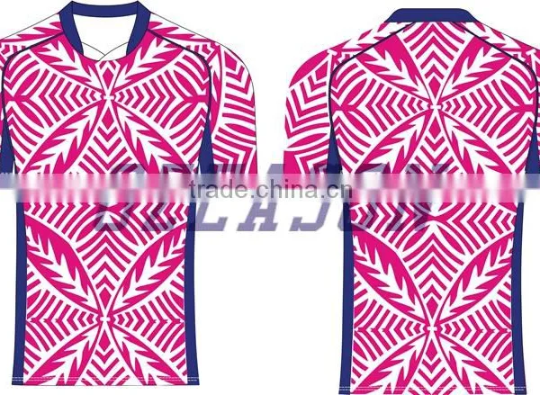 Dry Fit Sublimated Oem Design Promotional Rugby Practice Training Jersey for Sale photo-3
