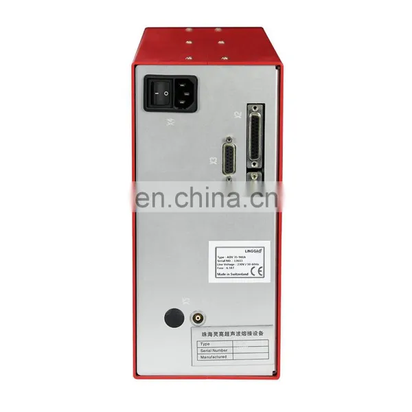 Linggao 20kHz 3000W Portable Ultrasonic Electric Meter Housing Spot Welding Machine Sustainable LCD Light Plastic Metal Cutting photo-4