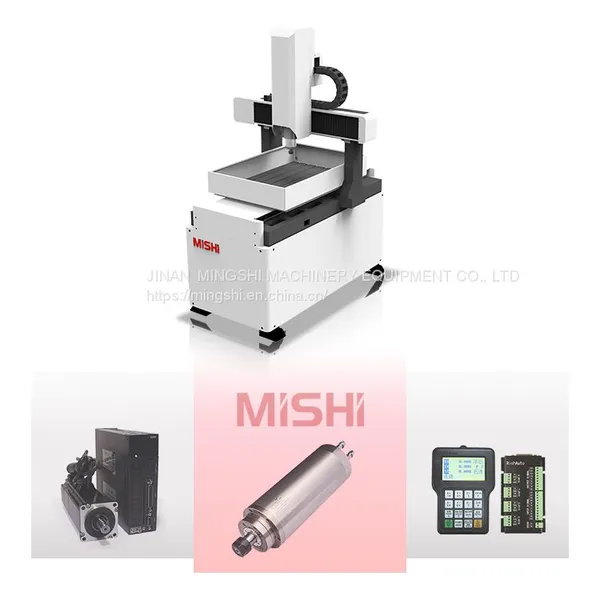 New Type Desktop Mini CNC Router DIY CNC Router Machine for Metal Wood MDF Carving photo-2