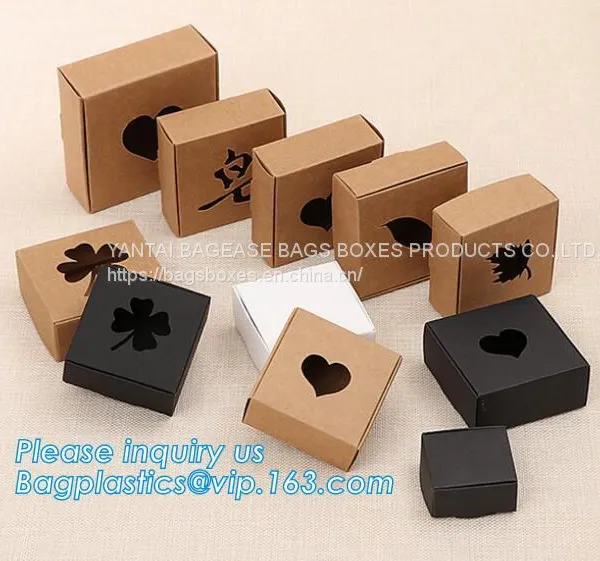 Food Kraft Paper Drawer Box Festival Gift Wrapping Boxes Soap Jewelry Candy Weeding Party Favors Gift Packaging Boxes photo-5
