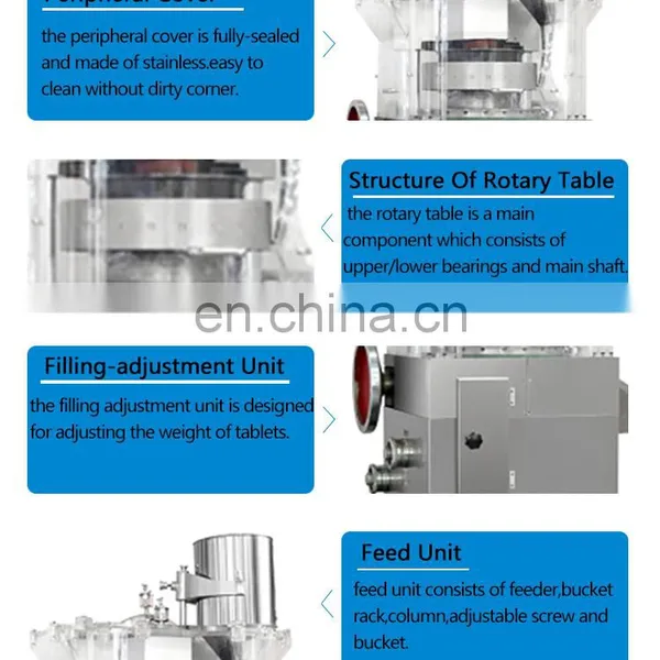 17 Stations Small Screw Electric Detergent Tablet Press Machine photo-4